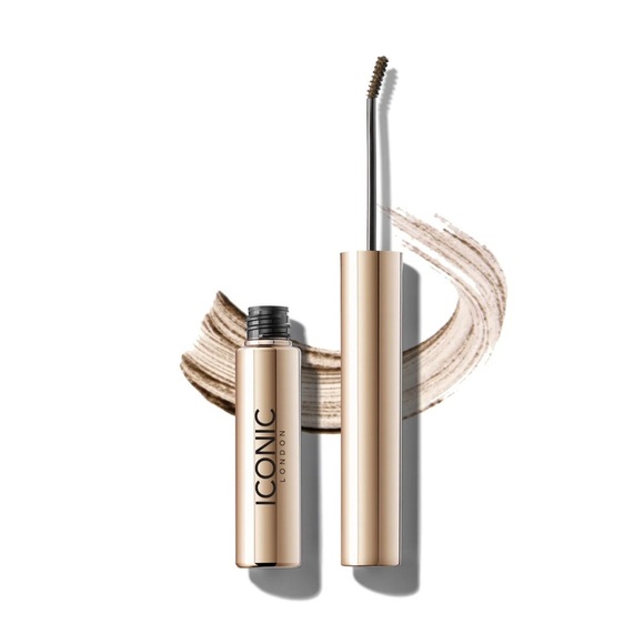 4/$20 Iconic London Tint and Texture Brow Perfecting Gel Chestnut Brown - Picture 1 of 4